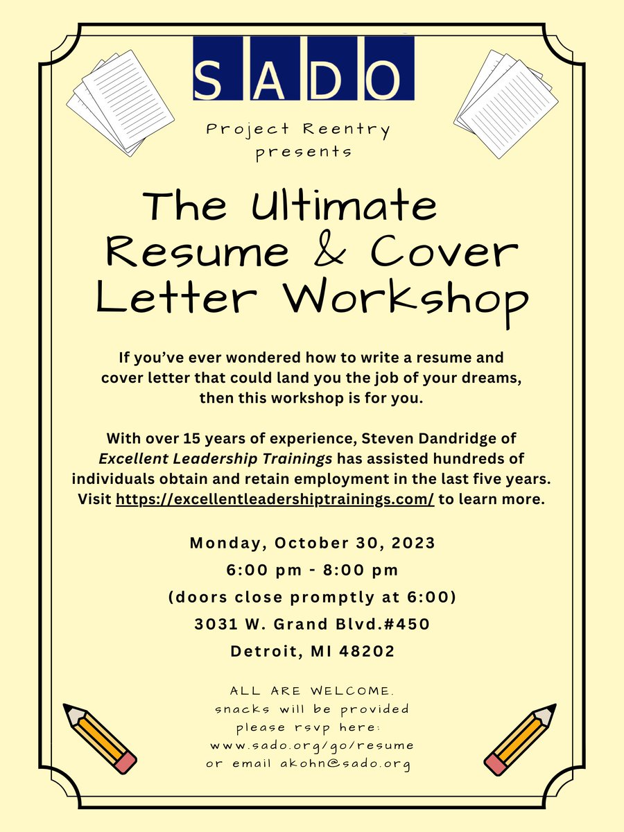 SADO’s Project Reentry (@sadoreentry) on Twitter photo 