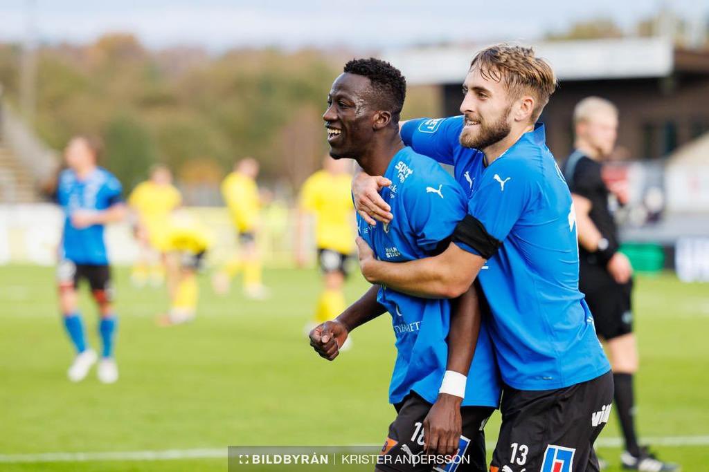 Not the result we wanted, but we'll fight till the end. Happy to add the tally. Thanks for the support 
#HalmstadsBK 🔵⚫️