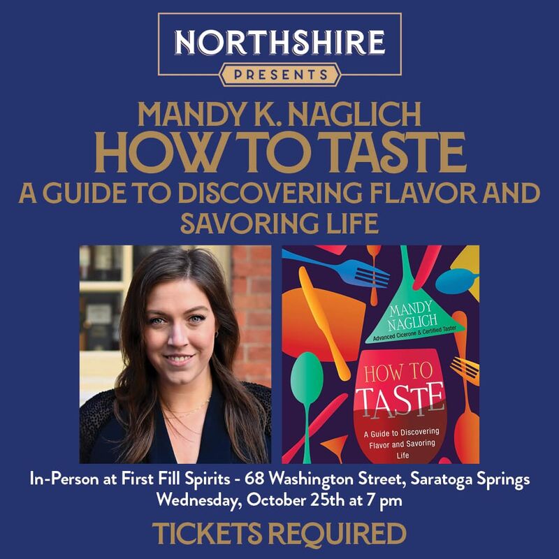 Saratoga Springs, let’s taste together!! Excited to bring How to Taste upstate on Wednesday 10/25 with the help of <a href="/NorthshireBooks/">Northshire Bookstore</a> 
&amp; First Fill Spirits. See you there?! 

northshire.com/event/northshi…