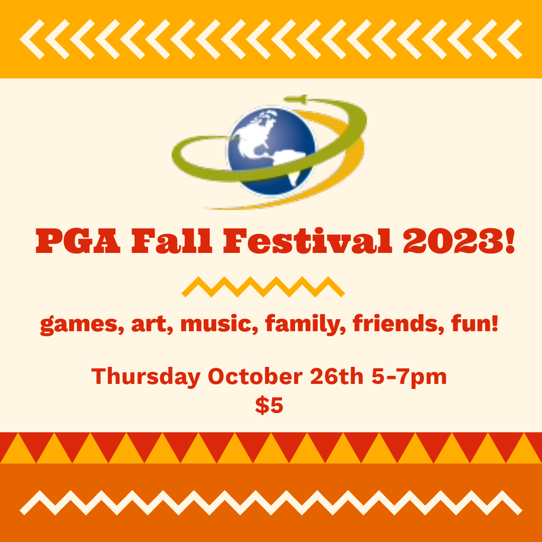 You are invited to the PGA Fall Festival 🍎 Games, art, music, and a chili cook-off! 🌟 Thursday October 26th 5-7pm #psdproud #fortcollins #colorado #hybrideducation #fallfun