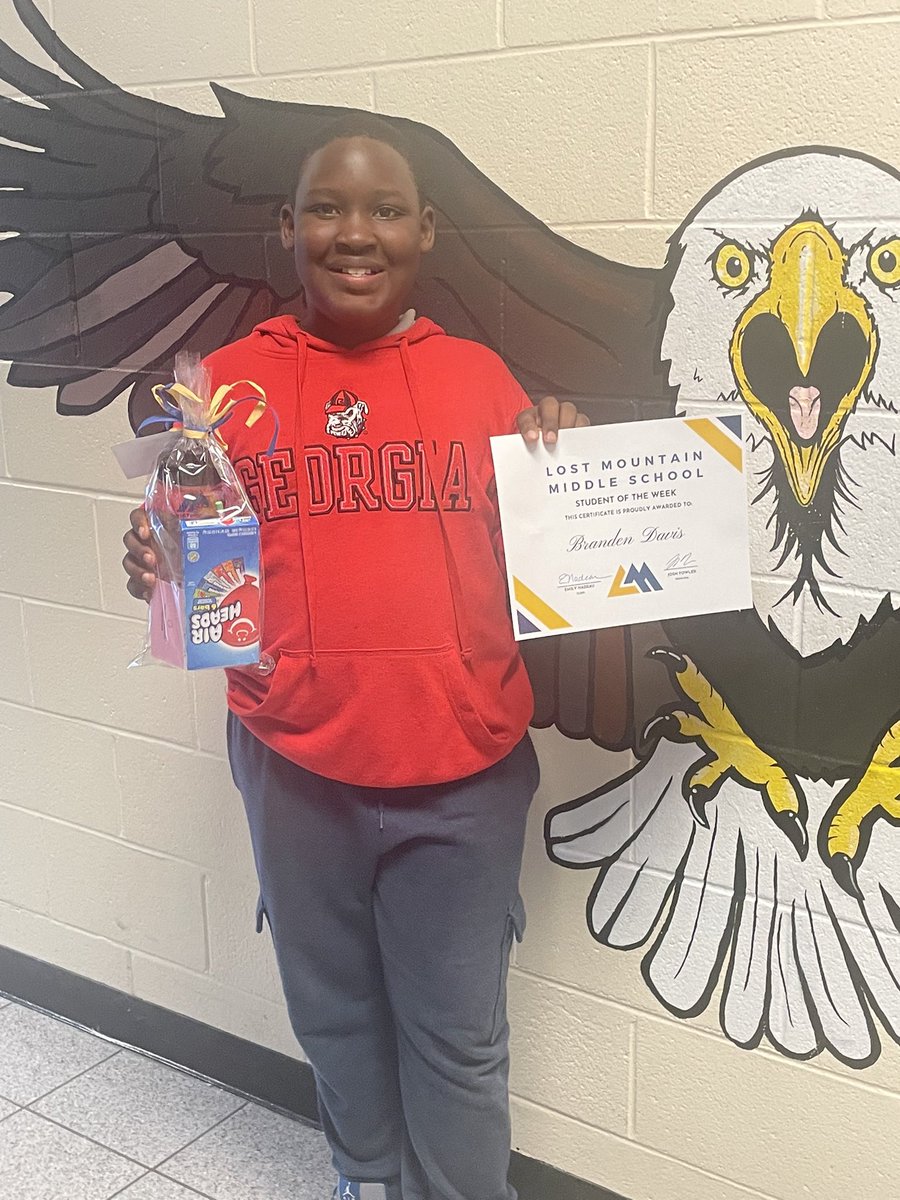 LostMountainMS's tweet photo. Students of the week for 10/23!  Thank you for going above and beyond! https://t.co/Rrp12Qibjv