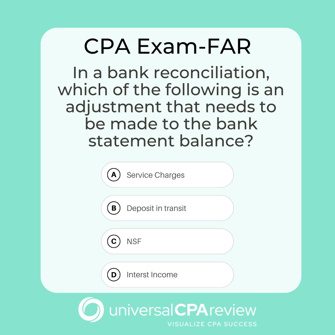 JosephReeve12's tweet image. FAR Question! 

Let's get  your brains working. Let  us  know  the correct  answer in the comments! 

#universalcpareview #passthecpa #cpaexam #cpa #FAR