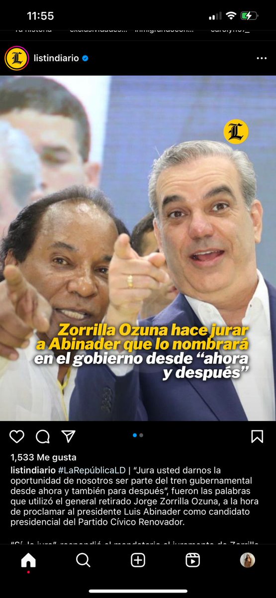 ATavarezF's tweet photo. La degradación de la política por el clientelismo, la incoherencia y la falta de escrúpulos caracterizan las actuaciones del señor Abinader en su afán reeleccionista. Para muestra un botón. SEA USTED EL JURADO. @CesarAFernandz @faumontes @britojerez @JoseRafaelS @FPcomunica . https://t.co/PLQWWI8K9i