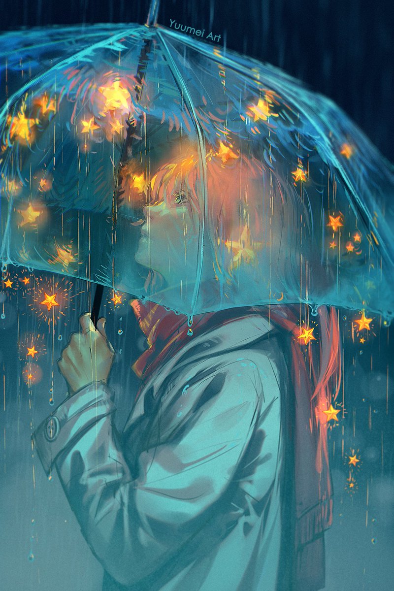 Yuumei_Art's tweet photo. Star Shower ⭐✨ 🌟

It's finally raining in California! Time to draw all the rain 🌧️ ☔

HD images and video process are found on my Patreon https://t.co/jhfl2Zwa2w