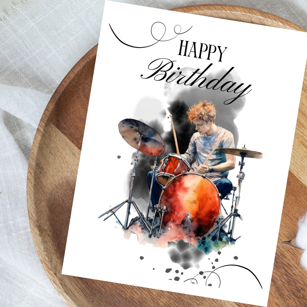CreationsDmw's tweet photo. Drummer Birthday Card
https://t.co/Nh4ThJureU via @Etsy 
#FestiveEtsyFinds #etsy #etsyshop #etsysale #greetingcards #cards #greetingcard  #greetingcarddesign #birthdaycards #card #birthdaycard #greetingcardsforsale #smallbusiness #stationery #birthday #MusicianLife #drummer https://t.co/c6P7nPaVfp