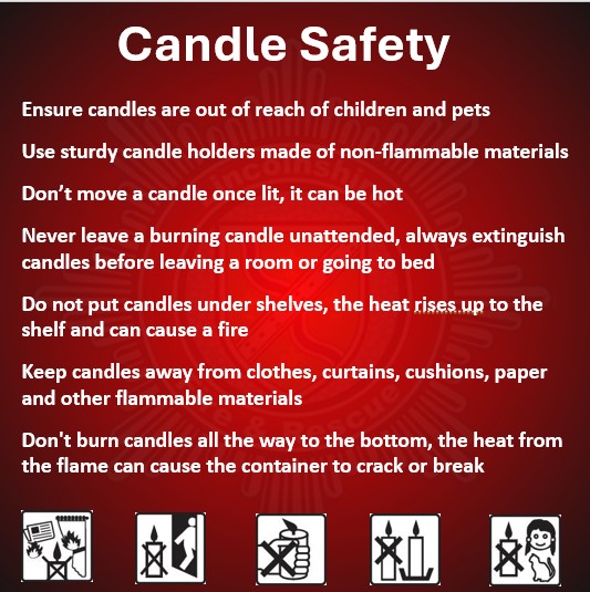 LincsFireRescue's tweet photo. 🕯️ #candlesafetyweek🕯️ https://t.co/DDDfQ6MQDk
