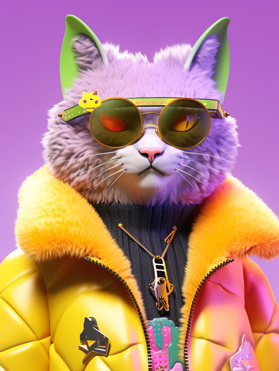 ArtKeycool's tweet photo. The weather is getting colder. Is it a good idea to consider giving your furry friend a stylish outfit? Cats can look really cool when they're in fashion!
More in 👉 【https://t.co/vWPMfifJ9l】
@midjourney #BabarAzam𓃵 #FNAFMovie #SpiderMan2 #aiart #midjourneyart #ArtKey https://t.co/9g1jAVbqls