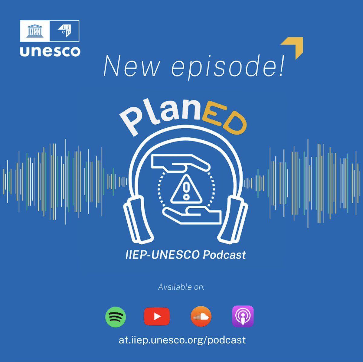 Managing risks to protect #Education📚! Don't miss @IIEP_UNESCO🆕#PlanED podcast hosted by @AliWaldhorn w/#ECW's @YasmineSherif1 @LeonoraMacEwen, @Mahafzaa & more as they explore the link between #RiskManagement, #Education & the future of our planet. 🎙️iiep.unesco.org/en/planed-epis…