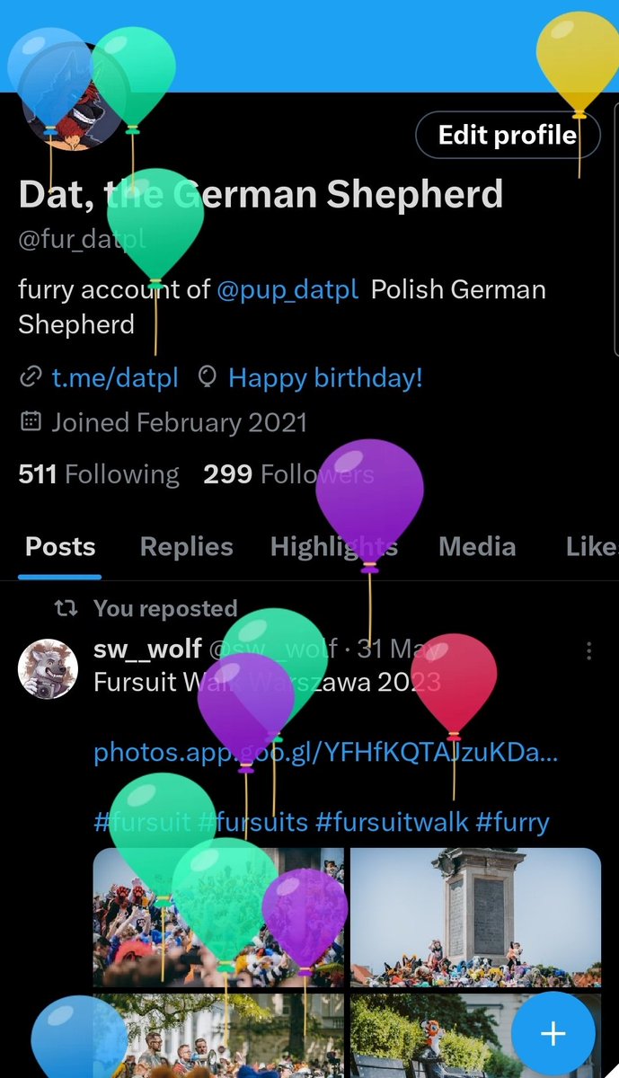 Dat, the German Shepherd tweet media