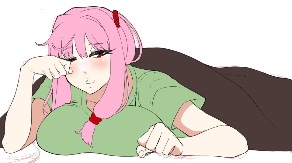 ねむねむ茜ちゃんwip
#モヤイ進捗
#琴葉茜 