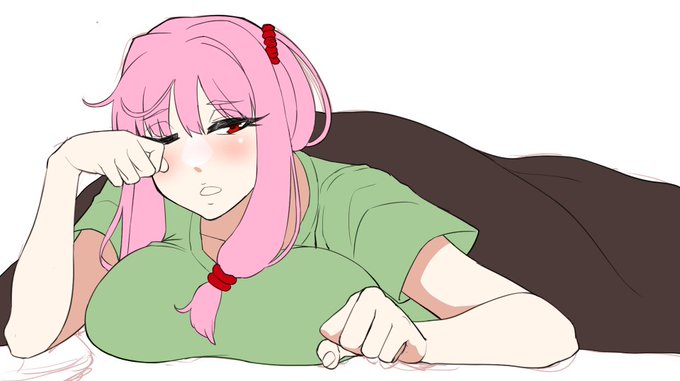 ねむねむ茜ちゃんwip
#モヤイ進捗
#琴葉茜 