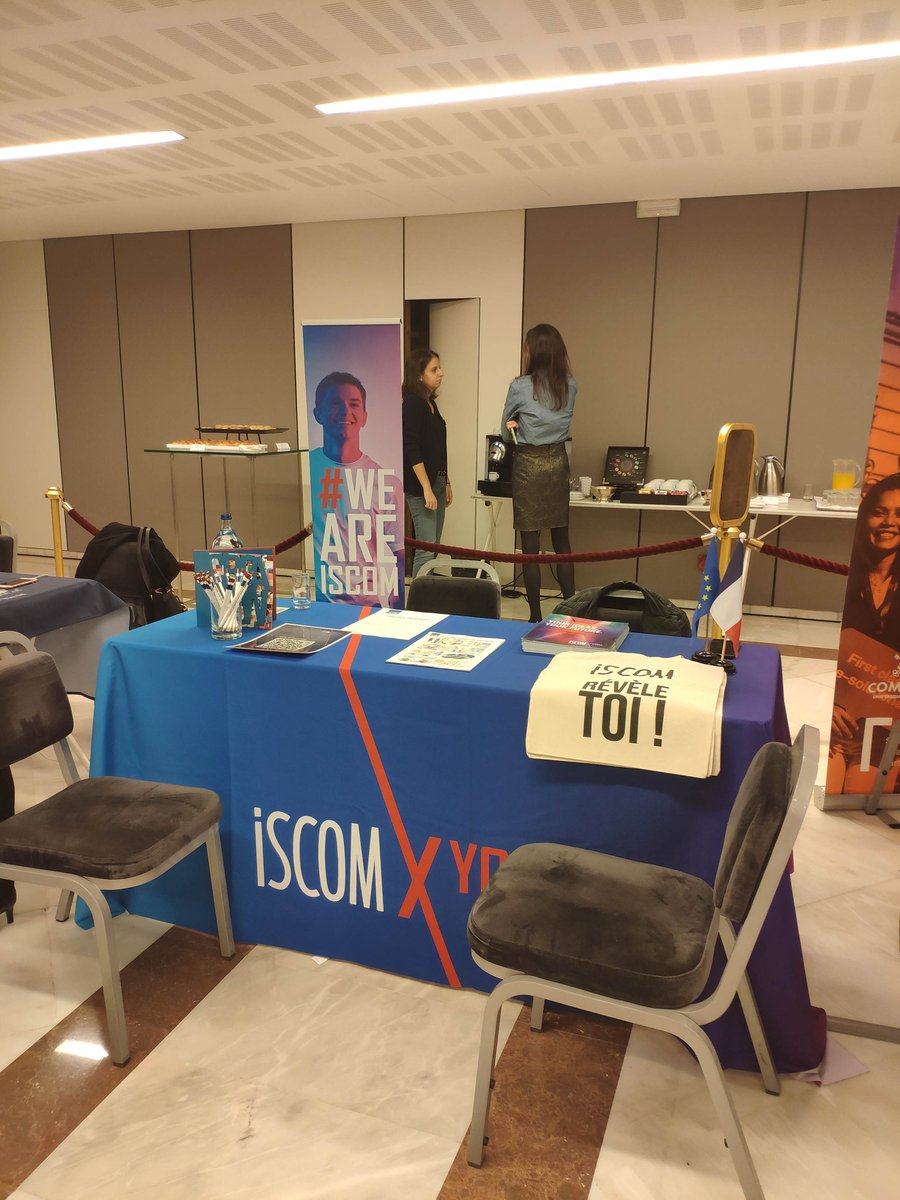 Ready for the #QS Masters&amp;MBA fair in #Lisbon #Portugal. #France is the n 1 destination in Europe for Portuguese students studying abroad. I'm looking forward to inform and inspire talented Portuguese youth to study #communication at <a href="/iscom/">ISCOM</a>! <a href="/QSCorporate/">QS Quacquarelli Symonds</a>
