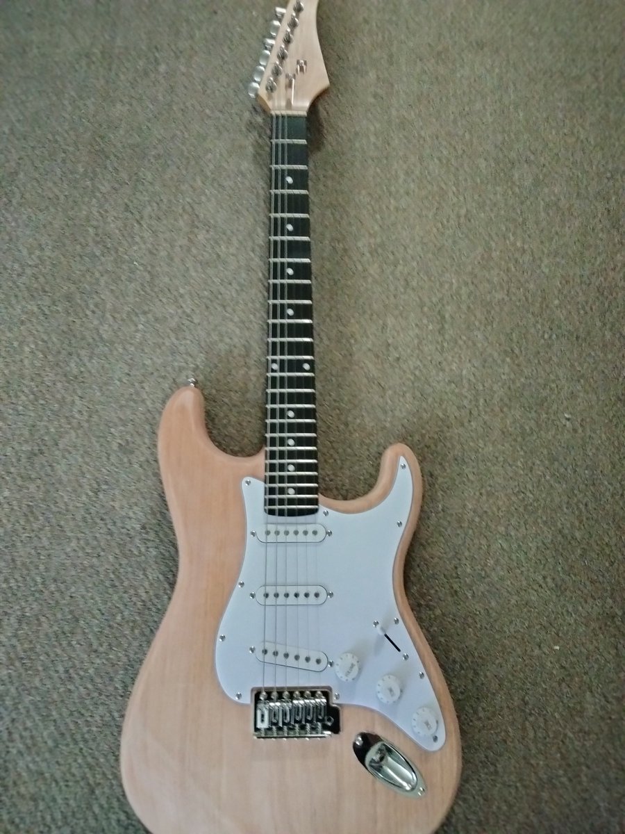 This is my latest project.  Believe it or not, I actually put it together myself.  And, it actually works!  #guitar #musicians