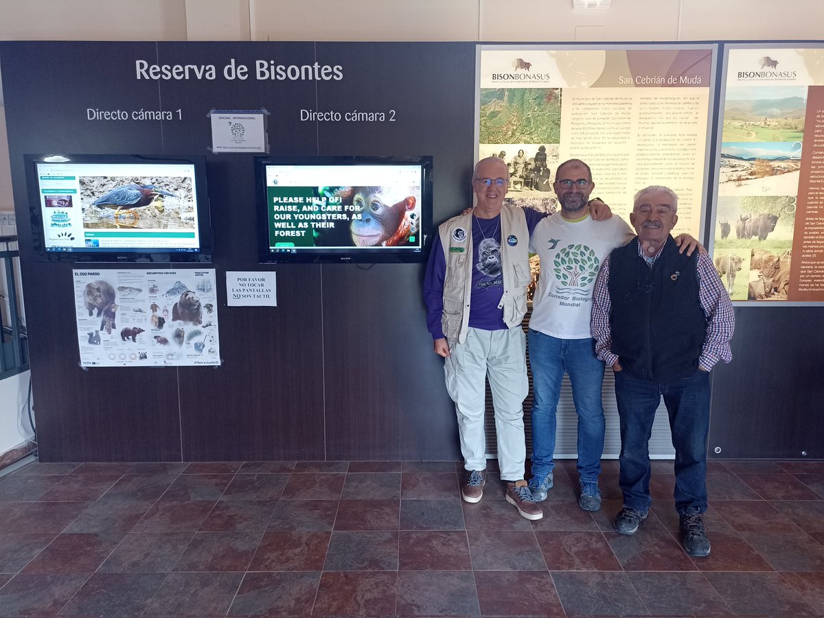 Invitamos a <a href="/laventana/">La Ventana</a> <a href="/IsaiasLafuente/">Isaías Lafuente Zorrilla</a> 
realizar el programa en la reserva <a href="/BisonteEuropeo/">Reserva del Bisonte</a> San Cebrian de Muda, montaña Palentina.
Oficina internacional <a href="/CommitteeWorld/">international committee world biological corridor</a> creando un corredor biológico mundial que unirá el planeta
En la mina de municipio un banco mundial de semillas