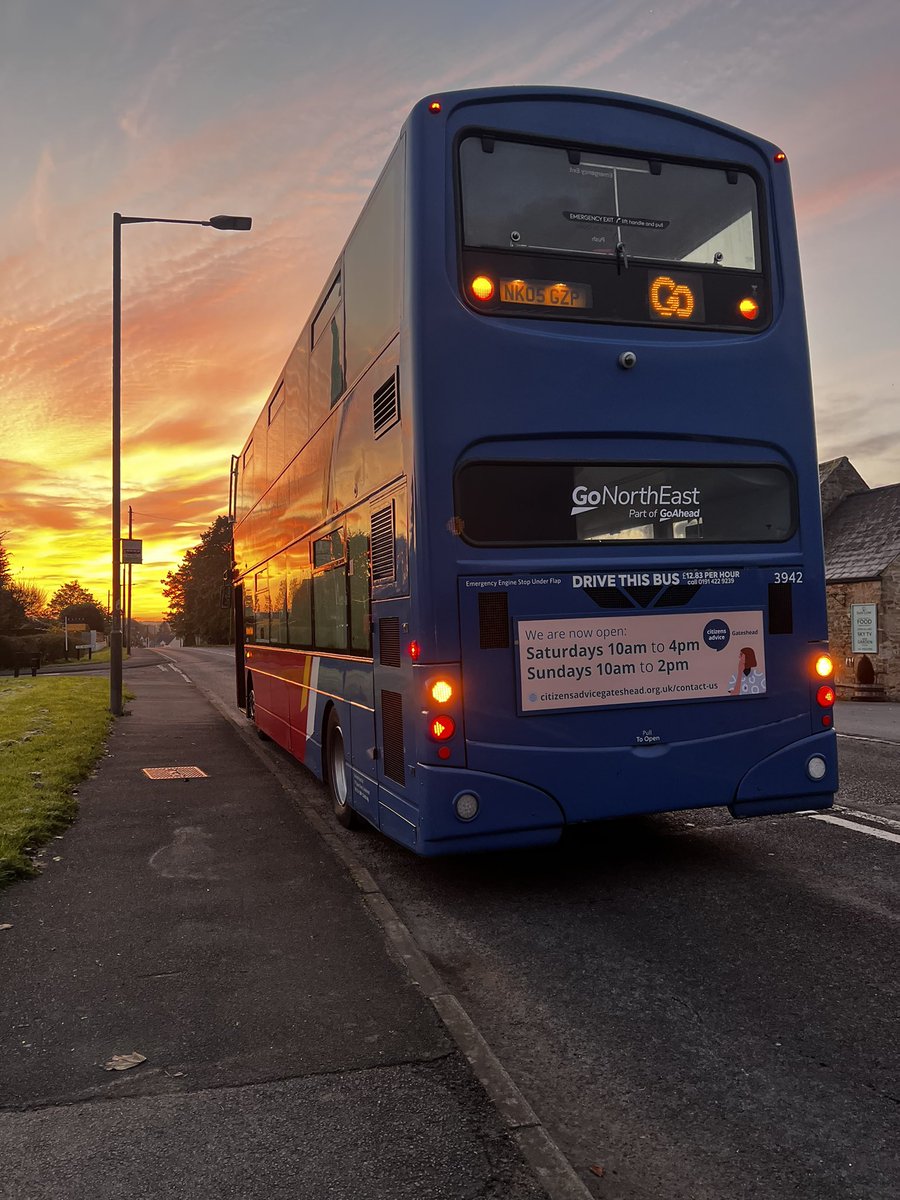 Spoilt this morning at work for my 78/8A and a scholars service this morning with <a href="/Dan3942/">Dan Graham</a>’ cherished bus… still a absolutely beautiful drive, and even more fitting with the sunrise this morning