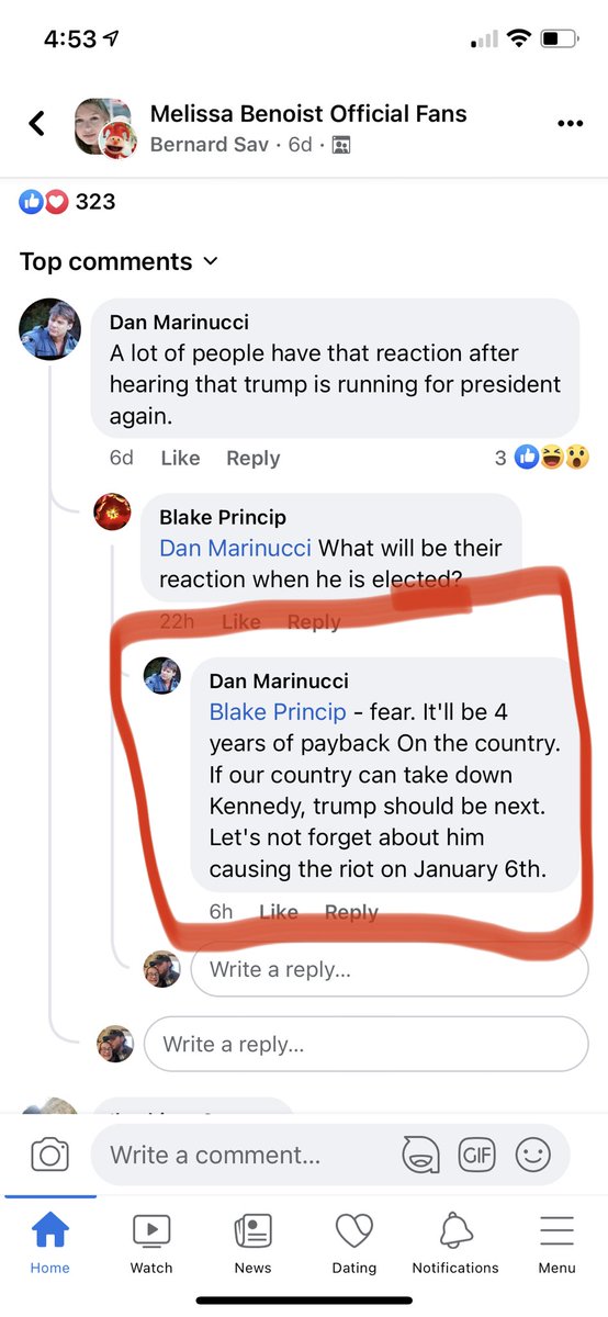Legendary_AF's tweet photo. ⁦@SecretService⁩ might wanna look into this guy. https://t.co/2PHAhWsko2
