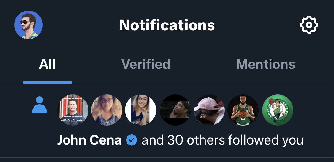 ewreckage99's tweet image. Thanks to John Cena for the follow 🤝. I’ll keep my schedule open in case you need a tag team partner