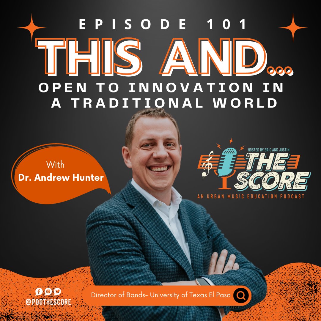 💥 Fresh on The Score Podcast 💥

🎙 Episode 101 - Ep. 101- Dr. Andrew Hunter- This AND: Open to Innovation In a Traditional World

▶️ Listen on your go-to podcast platform or click the link: linktr.ee/thescorepodcast

✊🏽 Show some love for The Score: patreon.com/podthescore