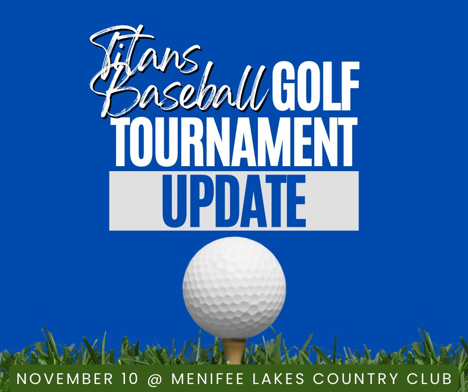 Friday is the LAST day to get the early bird price of $125 for the golf tournament. After this Friday, the price goes up to $140. If you have any questions or concerns, please don’t hesitate to reach out.