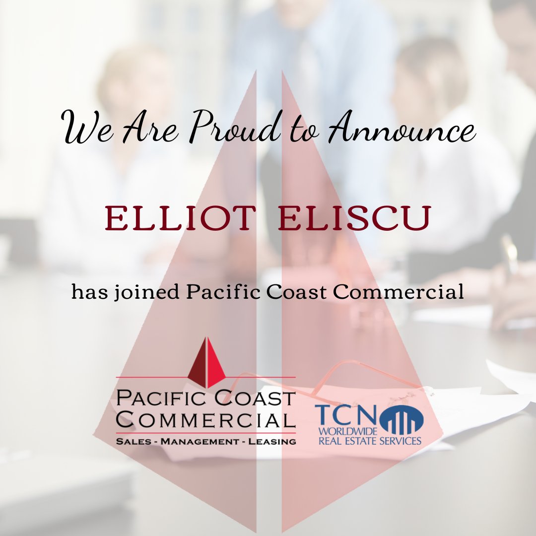 Welcome to the #PCC family, Elliot! We're proud that you chose our team to grow your career. 

bit.ly/3Q8JUDh

#sandiego #commercialrealestate #commercialbroker #teamwork #realestate