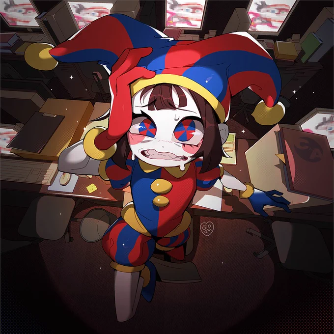 pathetic clown woman   #TheAmazingDigitalCircus