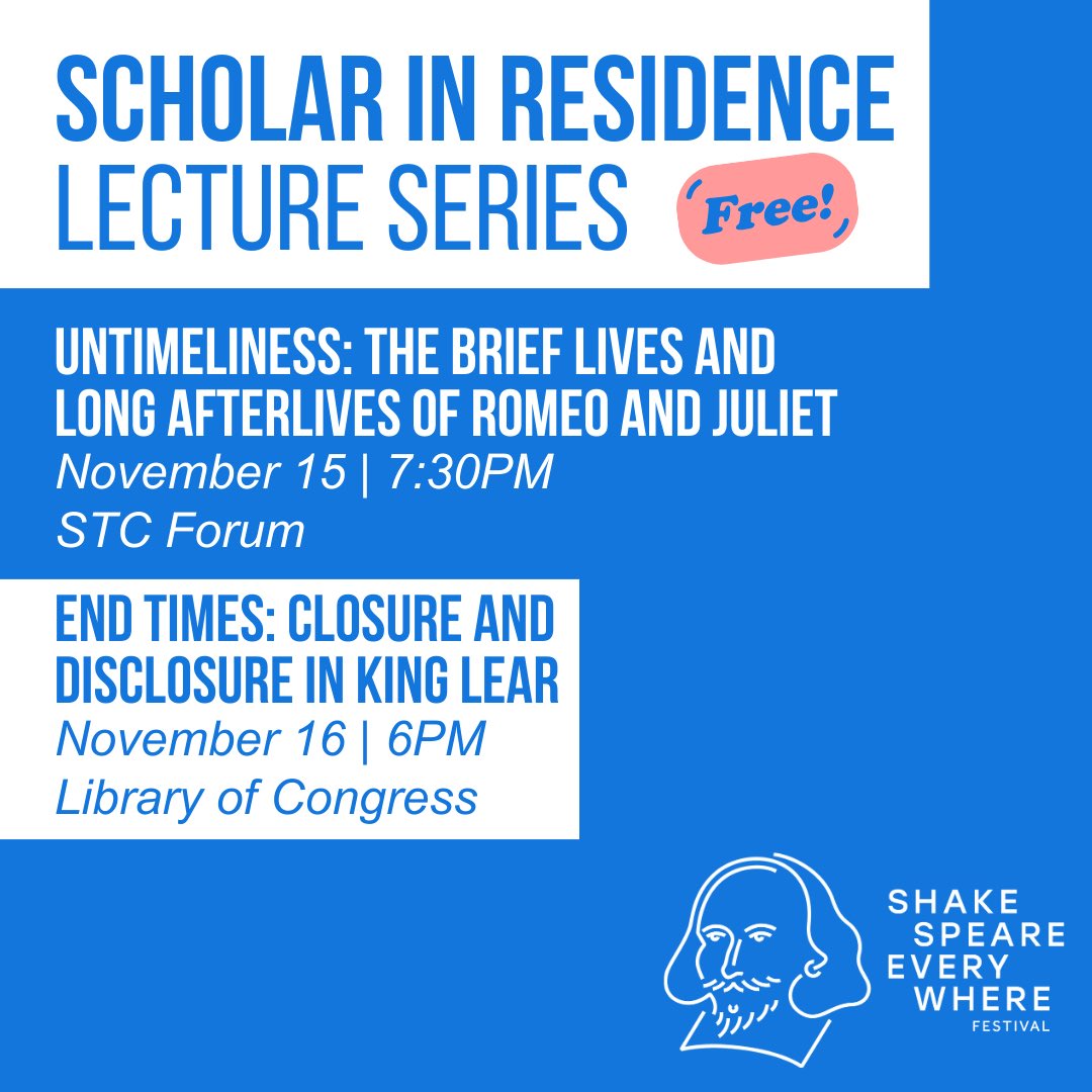 factionoffools's tweet photo. The #ShakespeareEverywhereDC Festival is officially here &amp; we are excited to share our partner, @INSeriesDC’s, free lecture series!! 

Register at https://t.co/SWxWU0Jodh

#dctheatre #washingtondc #acreativedc #dcarts #washingtondaily #theotherdc https://t.co/Oa7UtTqNLr