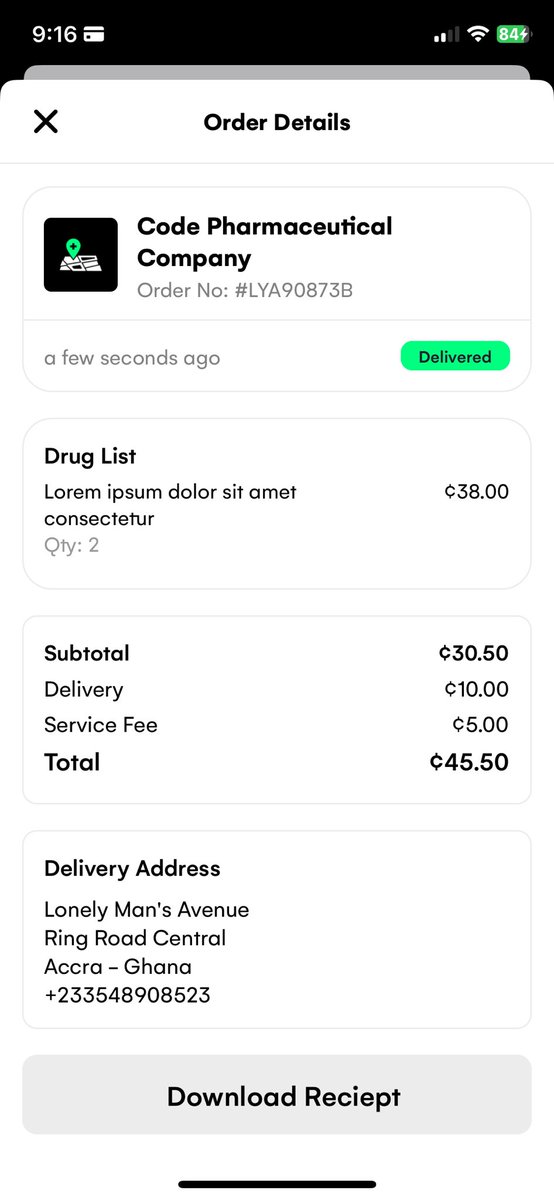 codemickey78's tweet photo. Not a masterpiece yet buh this is how @LyfeAtlas mobile app is coming. Kindly share your reviews on the design &amp; maybe an opinion on feature.

⚡️Connect me to the pharmacy near you.
🌍:https://t.co/mgDcmtFU3r

#lyfeatlas #HealthTech #healthcare #health https://t.co/uQgAmAYAYM