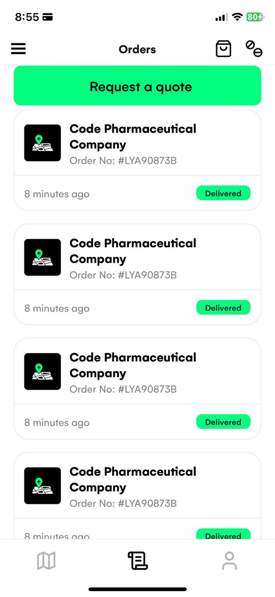 codemickey78's tweet photo. Not a masterpiece yet buh this is how @LyfeAtlas mobile app is coming. Kindly share your reviews on the design &amp; maybe an opinion on feature.

⚡️Connect me to the pharmacy near you.
🌍:https://t.co/mgDcmtFU3r

#lyfeatlas #HealthTech #healthcare #health https://t.co/uQgAmAYAYM