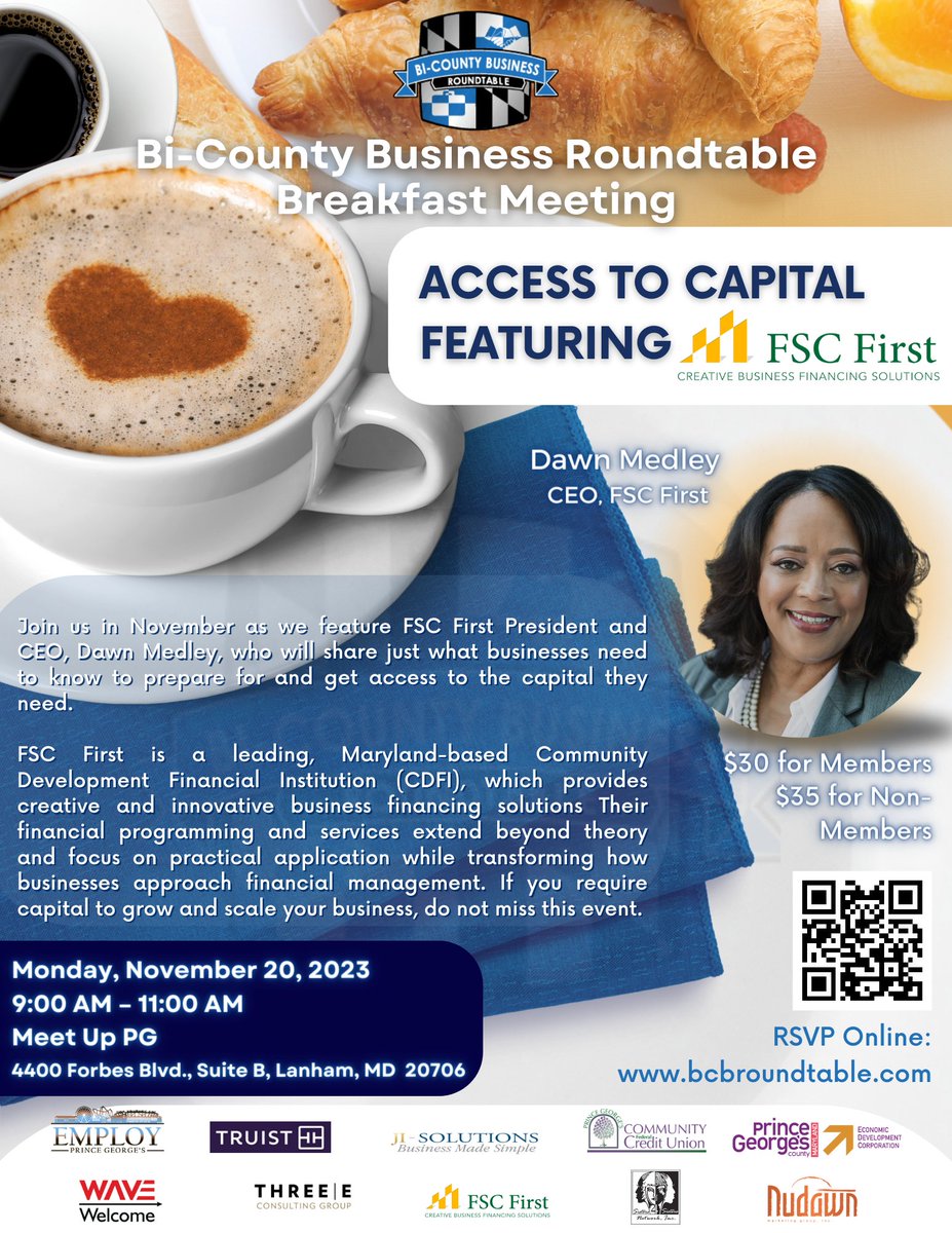If you need access to capital then you don't want this opportunity to get in front of the CEO of FSC First  - bcbroundtable.com