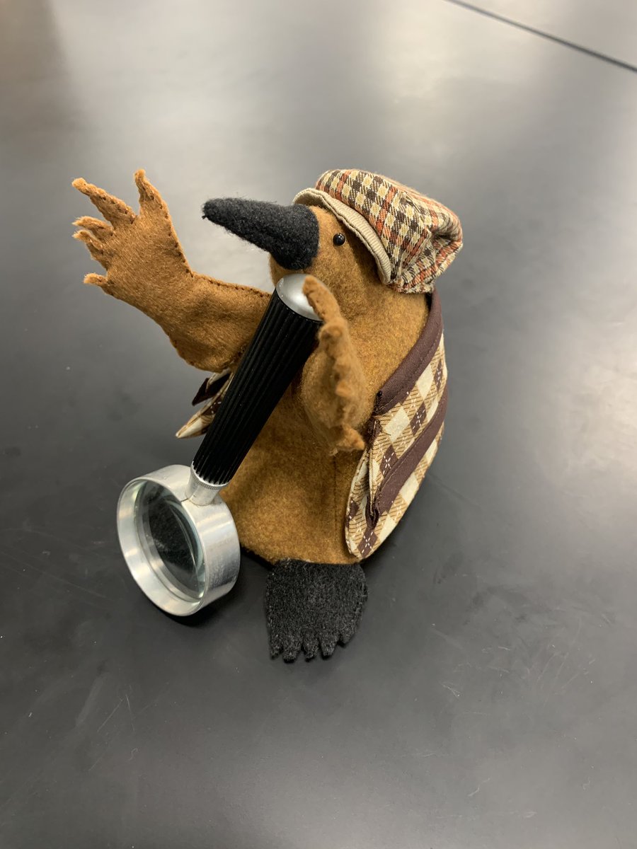 Happy Mole Day!  Introducing, the 28th mole in the collection, (provide your own drum mole…)  
Sherlock Molems!  
<a href="/nationalmoleday/">Mole Day</a> <a href="/AmesHighSchool/">AmesHighSchool</a>