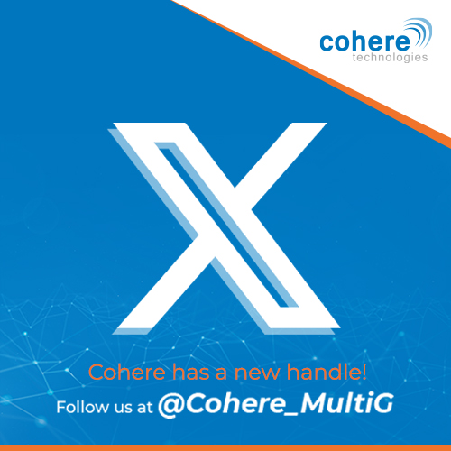 Follow Cohere at our new handle <a href="/Cohere_MultiG/">Cohere Technologies</a>