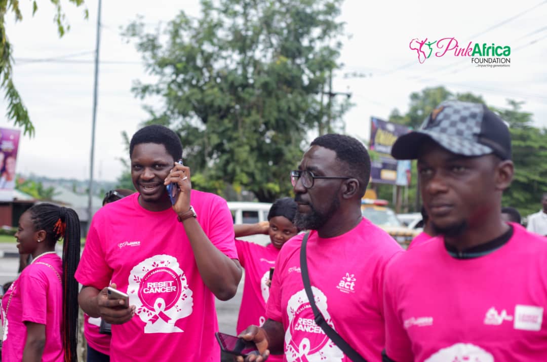 PetraAdjah's tweet photo. On Saturday, we painted the streets of Calabar 'PINK'!
It was fun, but it was eye-opening for a lot of people.
Although treatment is capital-intensive, breast cancer is not a death sentence!
#CalabarGoPinkDay23 #BreastCancerAwarenessMonth #RESETCancer https://t.co/dl3DG7y63F