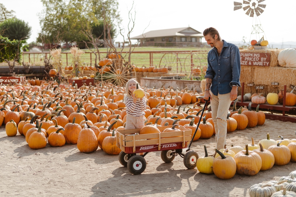 Have you picked your pumpkin? 🎃⁠
⁠
Start a new holiday tradition and pick the perfect porch pumpkin at Chesebrough Farms, only open annually for the month of October. Or make your way over to Jack Creek Farms for a corn maze, fresh produce, and Pumpkin Palooza craft kits!⁠