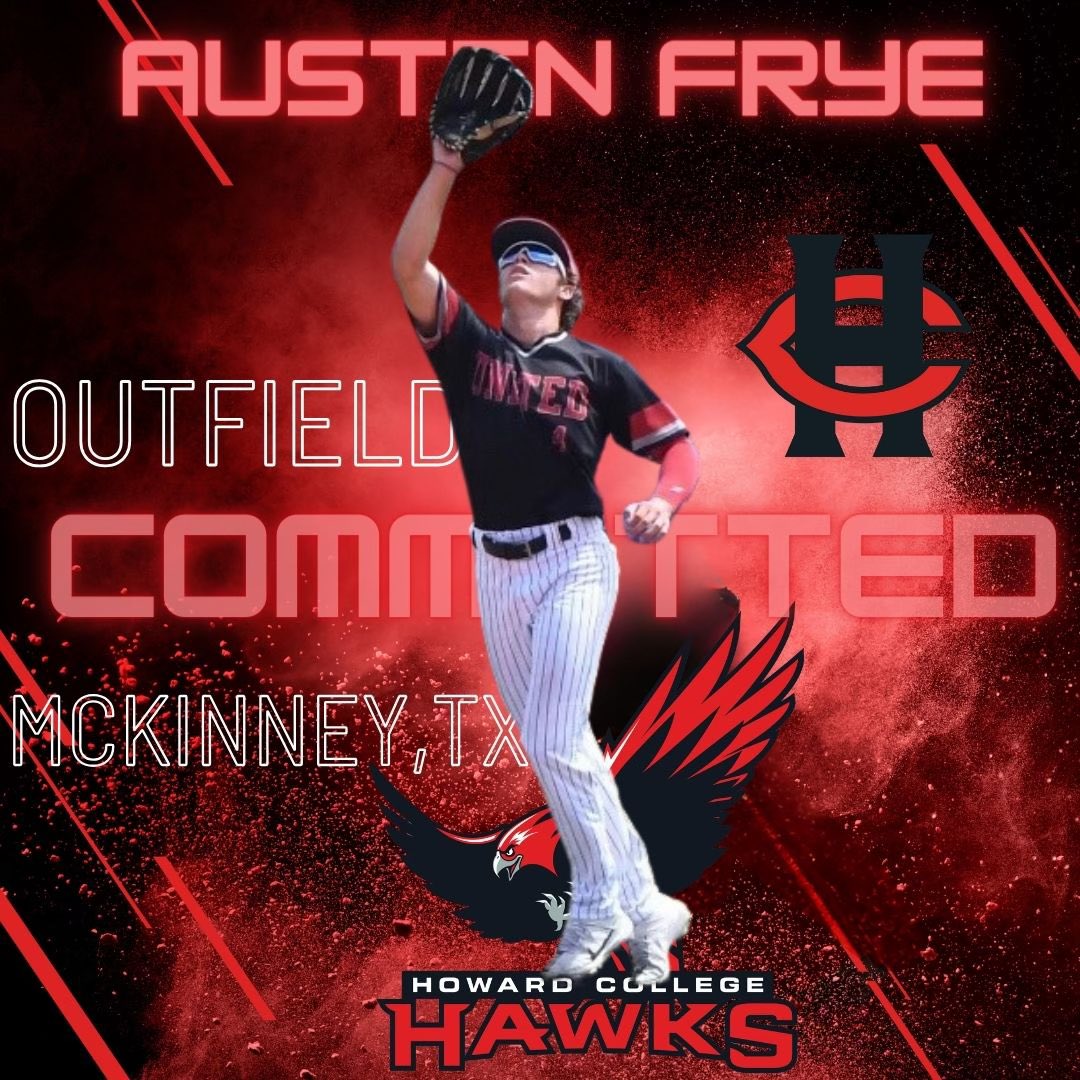 Austin Frye (@austinfrye__) on Twitter photo Excited for this new journey <a href="/HC_HawkBaseball/">Howard Baseball</a> <a href="/MBHS_Baseball/">McKinneyBoydBaseball</a> <a href="/UnitedBC_USA/">United Baseball Club</a> <a href="/LanceLjrussell1/">Lance Russell</a> <a href="/TrevSonnier9/">Trevin Sonnier</a> Excited for this new journey <a href="/HC_HawkBaseball/">Howard Baseball</a> <a href="/MBHS_Baseball/">McKinneyBoydBaseball</a> <a href="/UnitedBC_USA/">United Baseball Club</a> <a href="/LanceLjrussell1/">Lance Russell</a> <a href="/TrevSonnier9/">Trevin Sonnier</a>