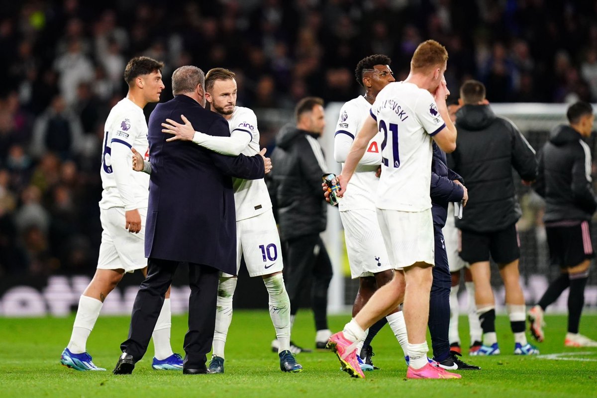 Ange Postecoglou & James Maddison 
#TOTFUL