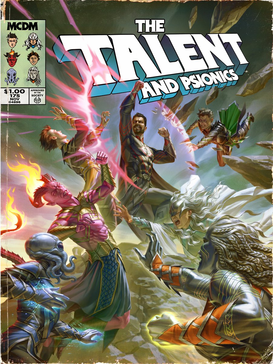 helloMCDM's tweet image. The Talent class for 5e has arrived.