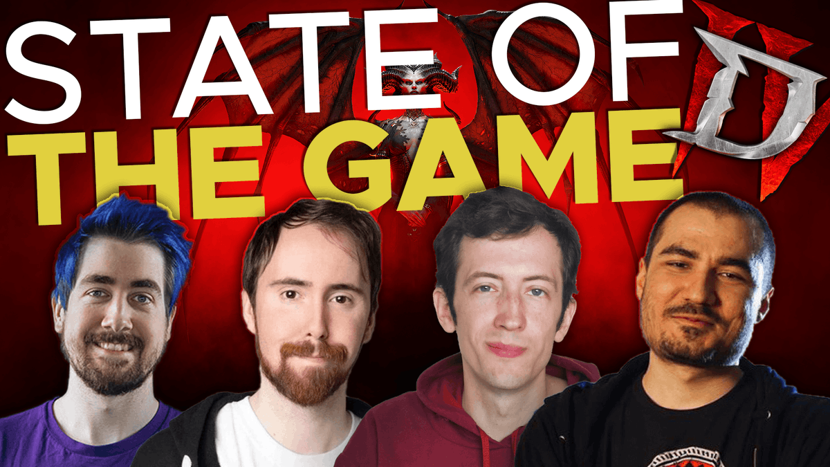 Great discussion with <a href="/Zizaran/">Zizaran 🇳🇴</a>, <a href="/Kripparrian/">Kripparrian</a> and <a href="/Asmongold/">Zack</a> about the state of #DiabloIV! The game made steps towards the right direction with S2, but it still has a way to go especially for longevity. 

youtube.com/watch?v=3NGASB…

Let's see what #BlizzCon brings! #DiabloIV
