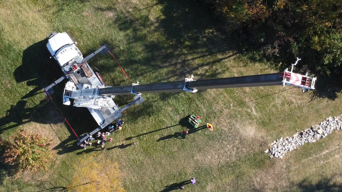 🏗️🌟 Big thanks to the Bretz family and Sterett Crane &amp; Rigging! They brought a massive crane to the Pattonville Early Childhood today and shared a demonstration with classes. Students were able to see the crane up close and witness it in action.