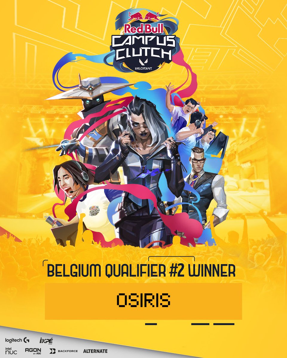 And it’s <a href="/UCLLGaming/">Osiris</a> who’s locked in for the national final at <a href="/howest/">Howest</a> Kortrijk on 7 November! 🏆 

Two more chances to claim your spotl! 
👉 26 October
👉 30 October

More info 🔗 redbull.be/campusclutch

#valorant #redbullcampusclutch