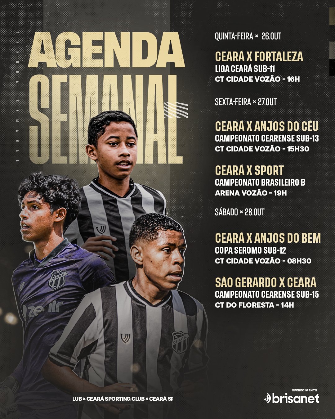 Confira a agenda completa de transmissão do Campeonato Brasileiro