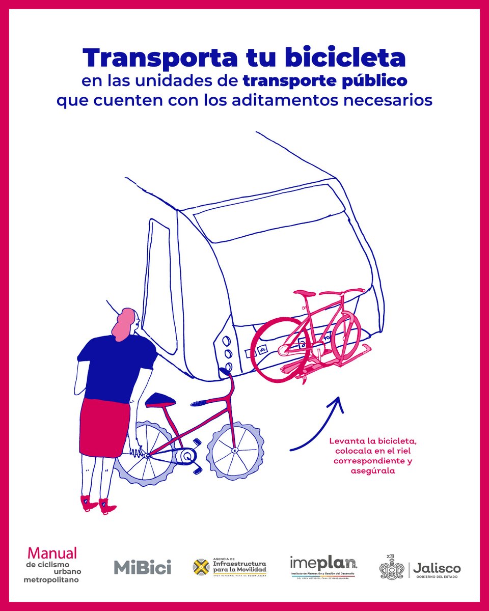 AgenciaAMIM's tweet photo. En el AMG puedes moverte por la ciudad con una misma tarjeta, la bicicleta también es parte de #MiMovilidad y en el #MCUM te decimos cómo puedes ser parte de la intermodalidad.
Consulta la versión digital en https://t.co/MfmIsr8vhP https://t.co/XRP0Fig52n