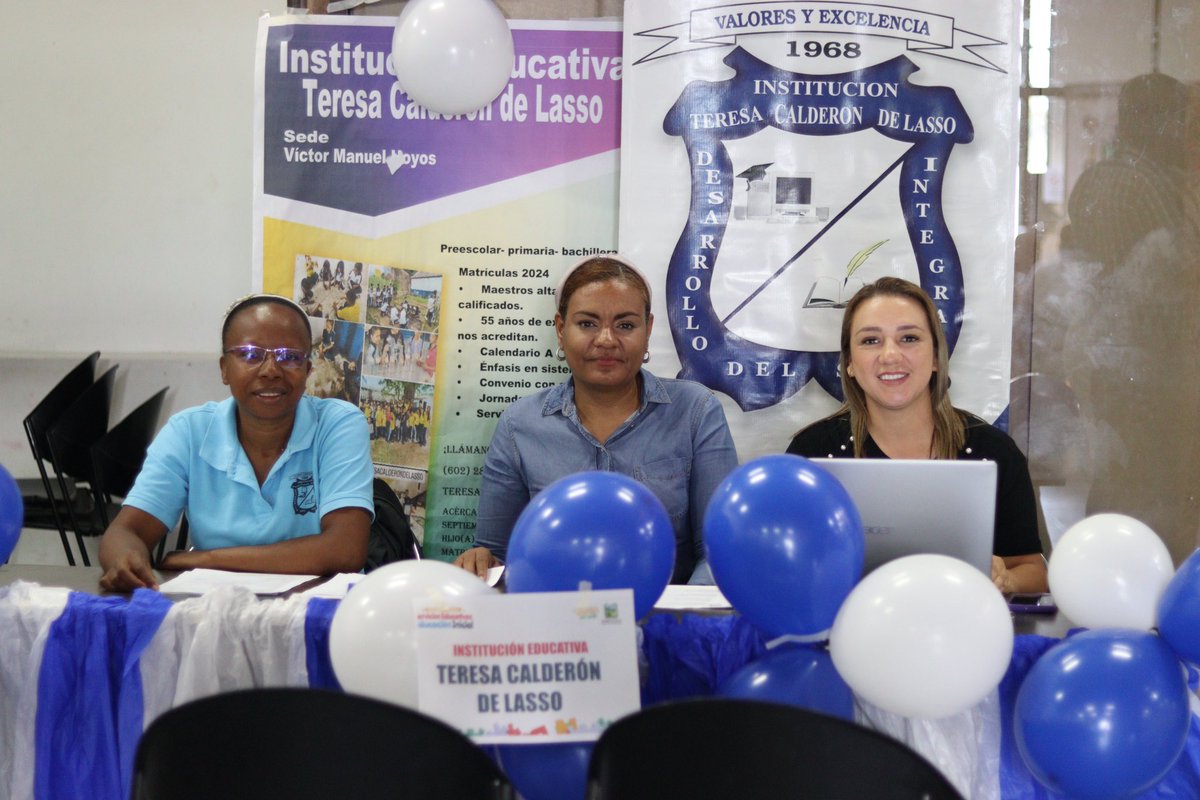 ¡Así vivimos la emoción de nuestra primera feria de servicios educativos! 📚🏫

No te quedes sin cupo, visita las instalaciones educativas e inscribe a tus niños y niñas. 👦🏽👧🏼