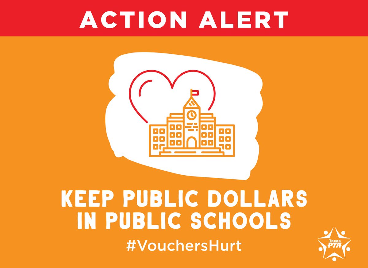 Please CALL your legislator TODAY. NOW. THIS minute. Visit txpta.org/take-action, click on the Vouchers Hurt Children image & the phone icon. A simple phone script will appear along with your legislator's phone number. #TXPTA #TXLege #TXEd #AustinCouncilPTA