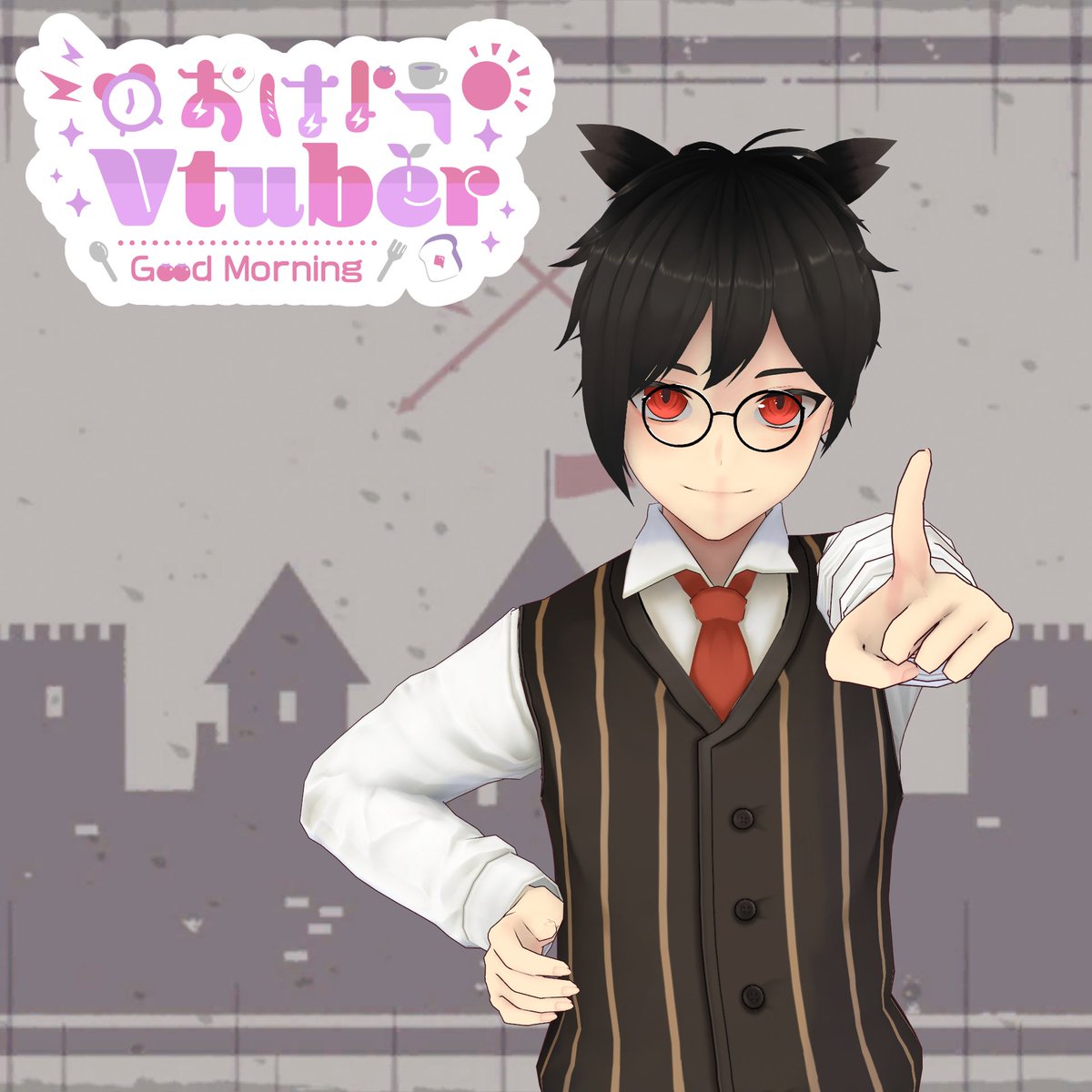 ackile's tweet image. Bonjour✨ 
こんにちは🥰

On est déjà mardi☺️ 
J'espère que vos projets avance bien👍
J'ai fini le dessin pour mercredi soir 🖌️

#おはようVtuber #VTuberUprising #Vtuber #vtubers