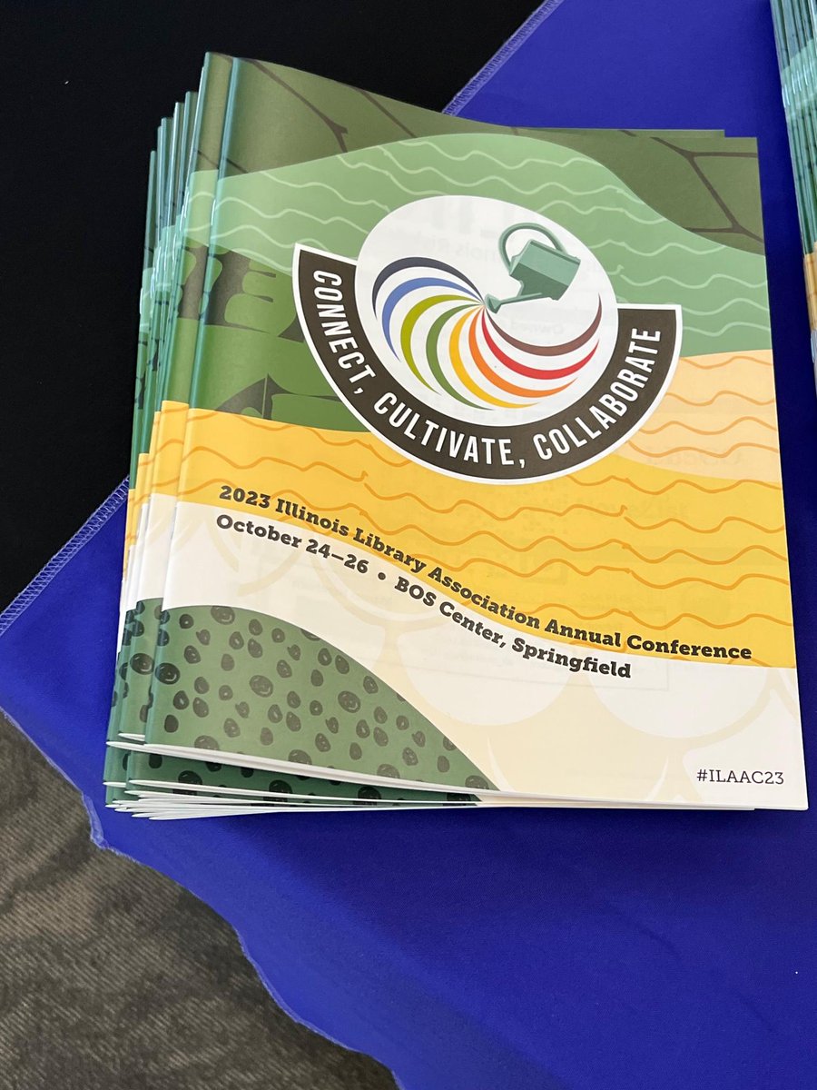 IllLibraryAssoc's tweet photo. #ILAAC23 starts tomorrow! We can't wait to see everyone! https://t.co/6CU3CnpIkd