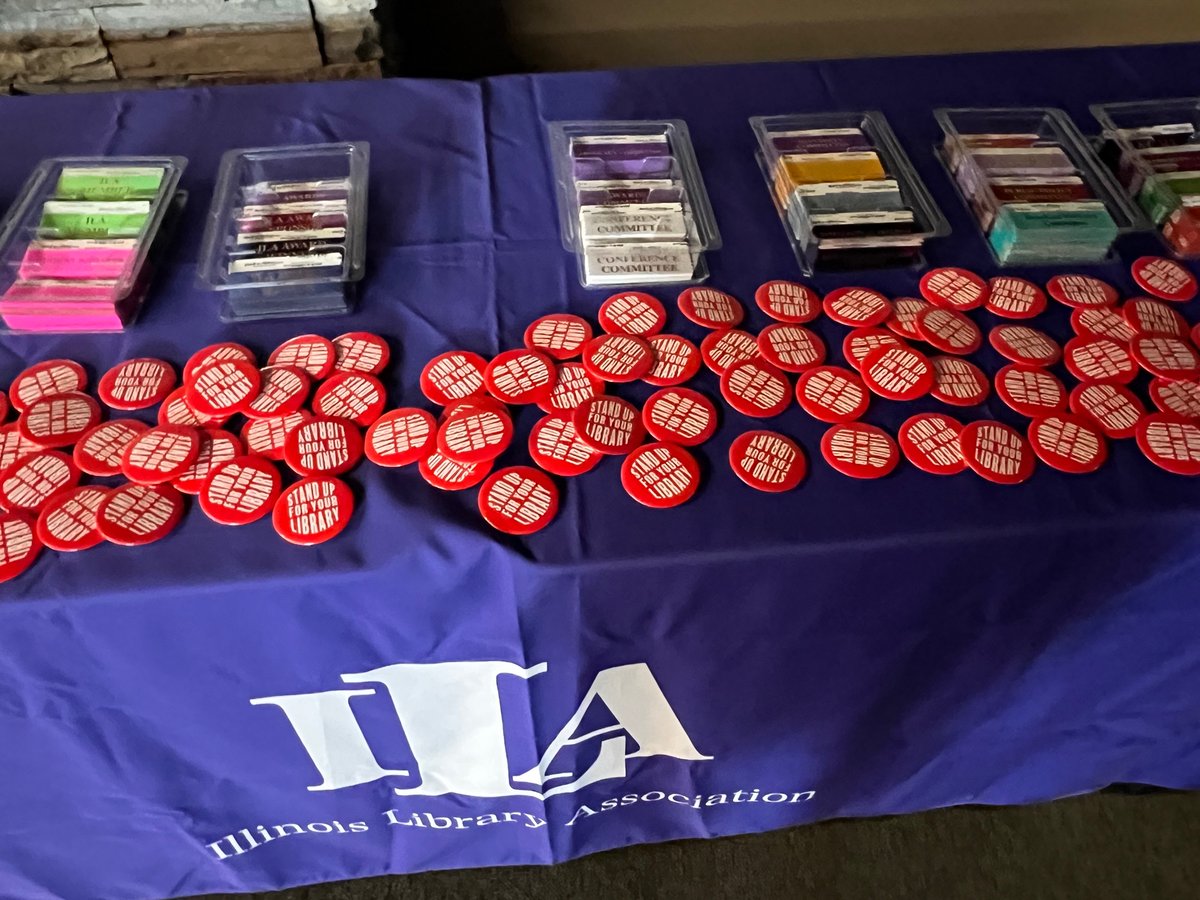 IllLibraryAssoc's tweet photo. #ILAAC23 starts tomorrow! We can't wait to see everyone! https://t.co/6CU3CnpIkd