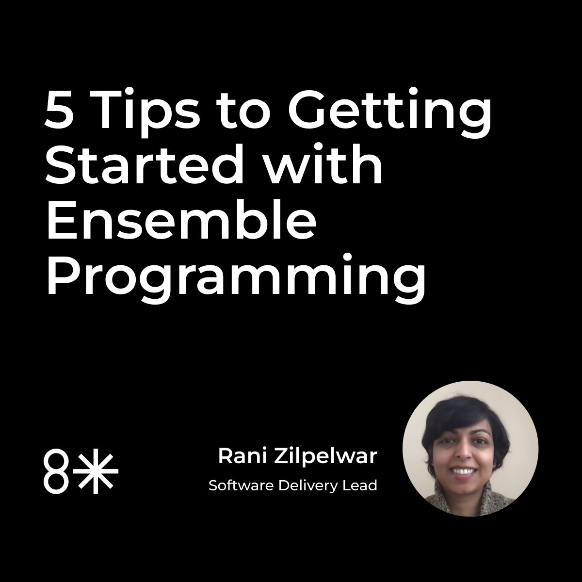 8thLightInc's tweet image. Successful #SoftwareDevelopment involves collaboration and continuous learning. Check out these five tips for implementing #EnsembleProgramming effectively. It's a proven method for empowering teams to pivot when needed. hubs.la/Q026r2rM0