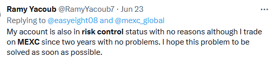 Glimmerycoin's tweet image. Starting to see way too many posts about @MEXC_Official literally stealing customer funds and giving no explanation as to the reasoning. As someone who has dealt with their shenanigans in the past, I think it's time the industry really took notice and fought back against MEXC