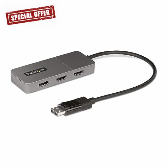 warehouseoffers's tweet image. StarTech.com 3-Port MST Hub – DisplayPort to 3x HDMI, Triple 4K 60Hz Monitors, DP 1.4 #Multi-Monitor Video Adapter, 1ft (30cm)...
#Accessories #StarTechcom
🔗 warehousediscounts.net/l/t8m