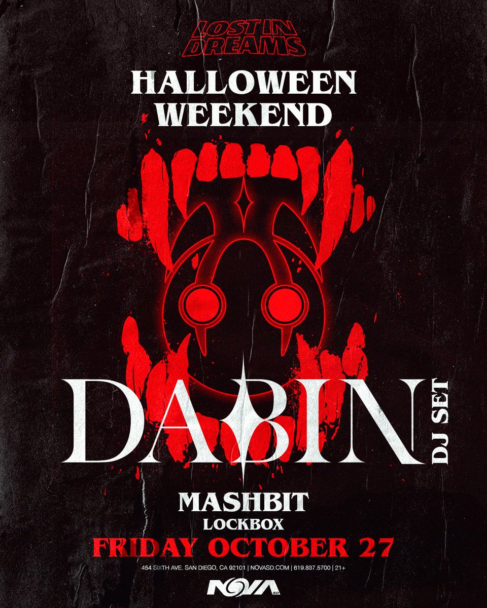 opening for <a href="/iamdabinlee/">DABIN</a> THIS FRIDAY 😈✨
if you're in SD - this is gonna be a fun one at <a href="/novasdclub/">NOVA SD</a>  you wont wanna miss. CAN'T WAIT.